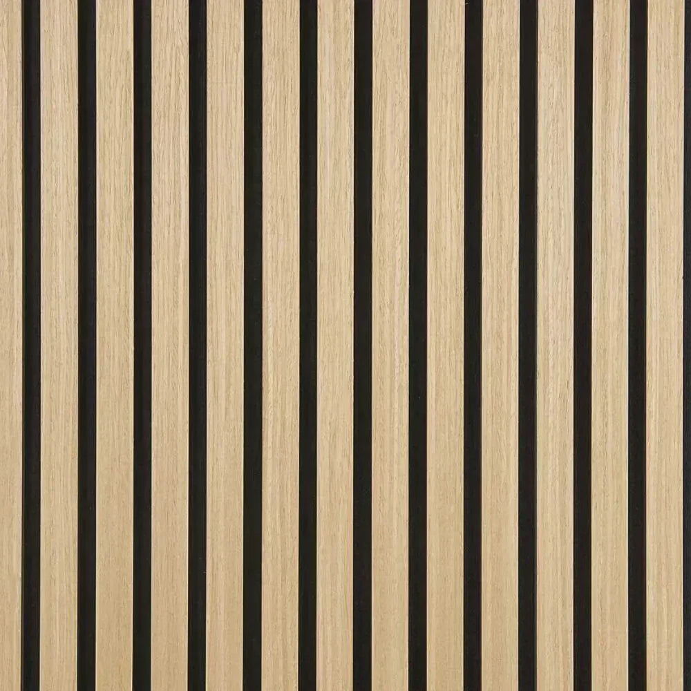 Panel acústico de lamas flexibles – 270 × 110 cm