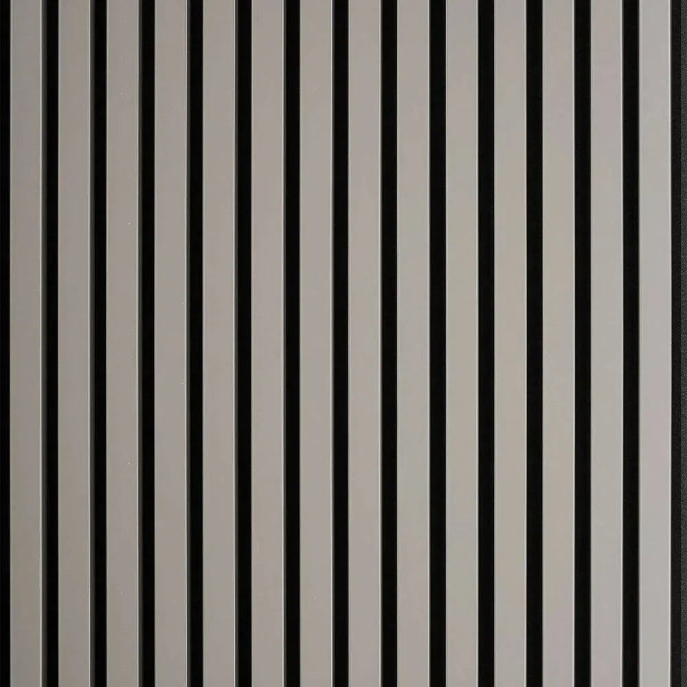 Panel acústico de lamas flexibles – 270 × 110 cm